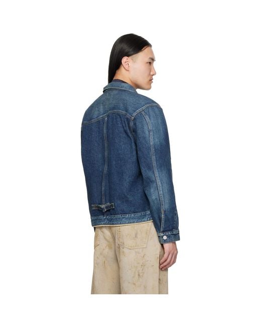 Undercover Blue Uc1F4204-1 Denim Jacket for men