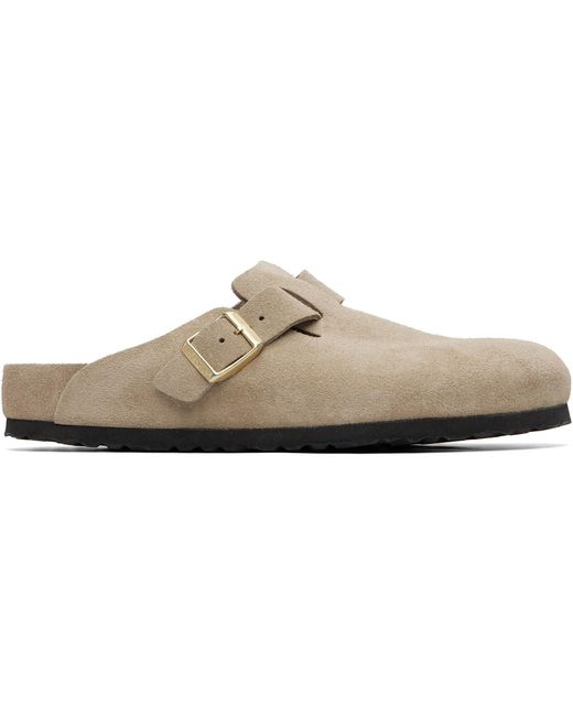 Birkenstock Natural Regular Boston Slip-On Loafers for men