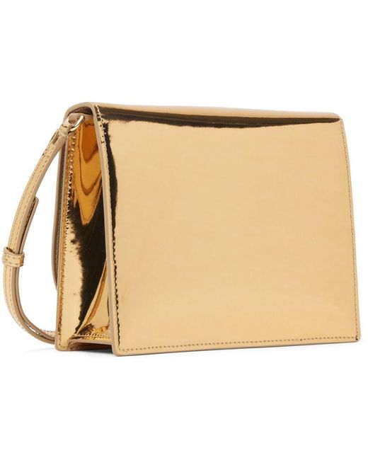 Dolce & Gabbana Gold Dg Logo Crossbody Bag in Black Lyst