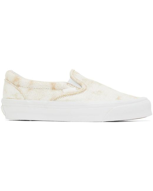 Vans オフホワイト Og Classic スリッポンスニーカー Black
