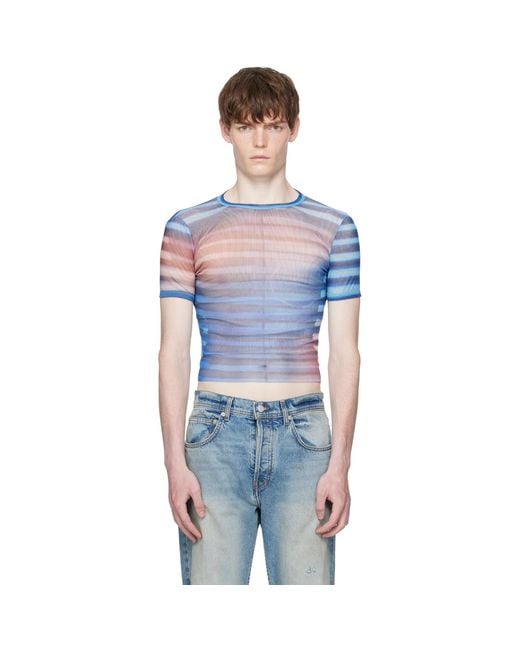Jean Paul Gaultier Black 'The Air' Baby T-Shirt for men