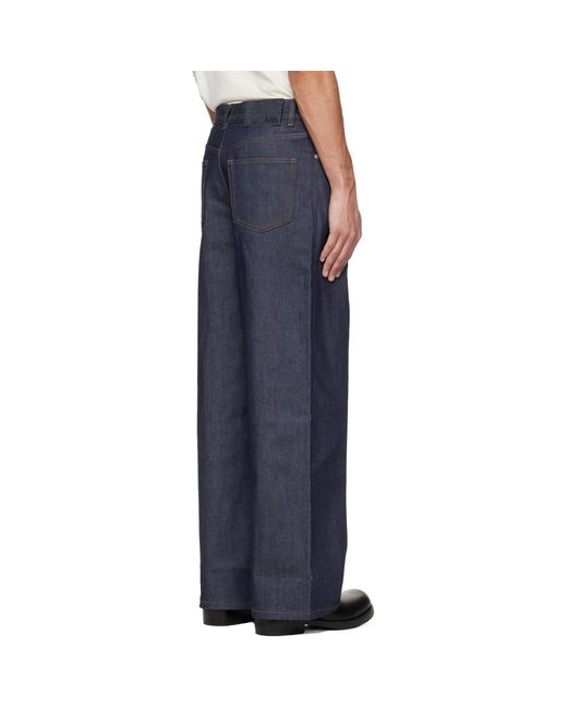 A.P.C. Blue Clyde Jeans for men
