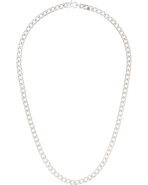 Tom Wood White Frankie Chain Necklace for men
