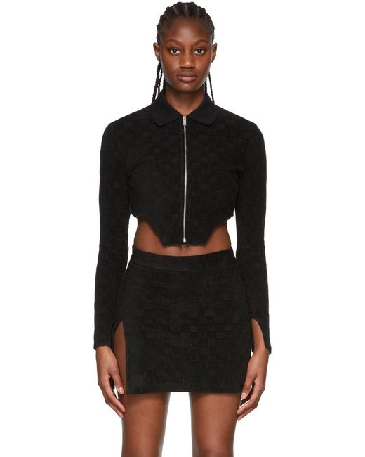 Pull noir en coton Ambush en coloris Black