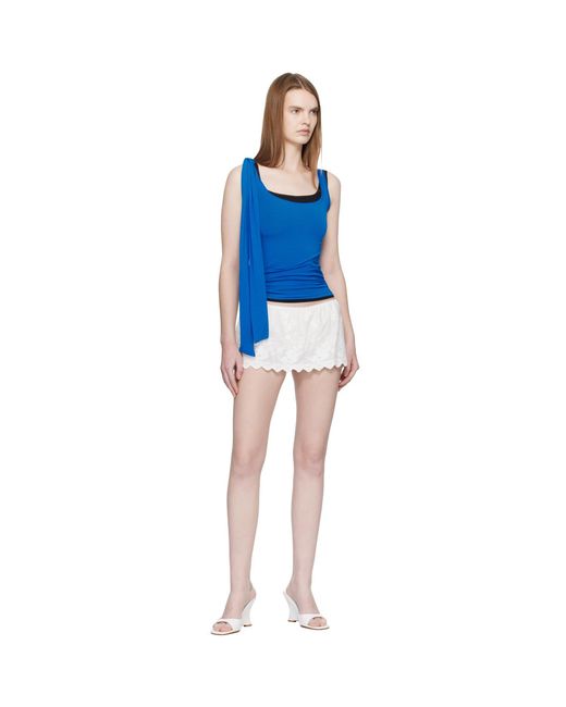 Fruity Booty Blue Uva Layer Tank Top Set