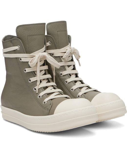 Rick Owens Gray Tower Sneaks Sneakers for men