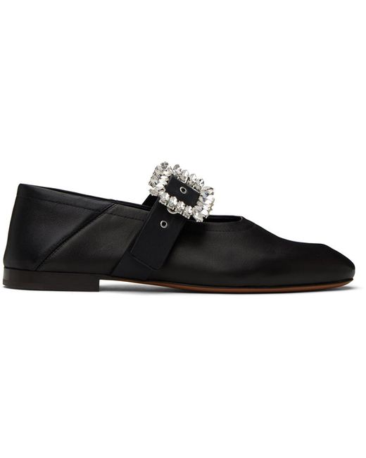 Wales Bonner Glide バレエシューズ ブラック | Lyst Wales Bonner Glide バレエシューズ ブラック | Lyst