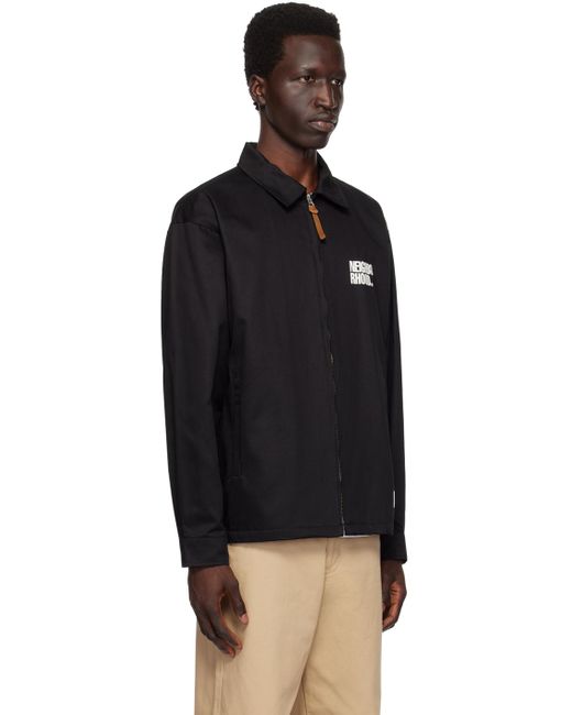 Neighborhood Black Zip Jacket for men