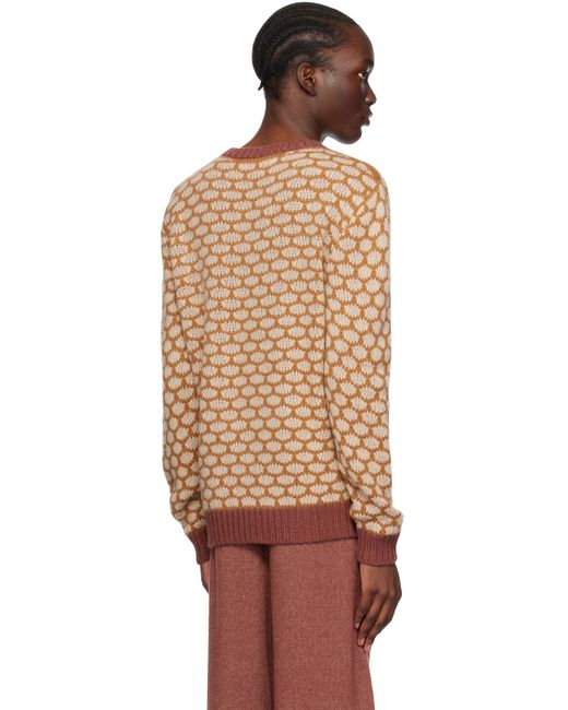 The Elder Statesman Multicolor Brick Sweater for men