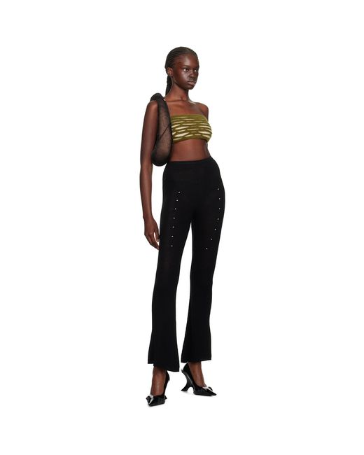 Rui Black Flared Lounge Pants