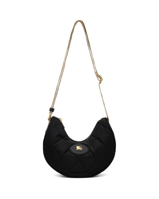 Burberry Black Horseshoe Crossbody Bag