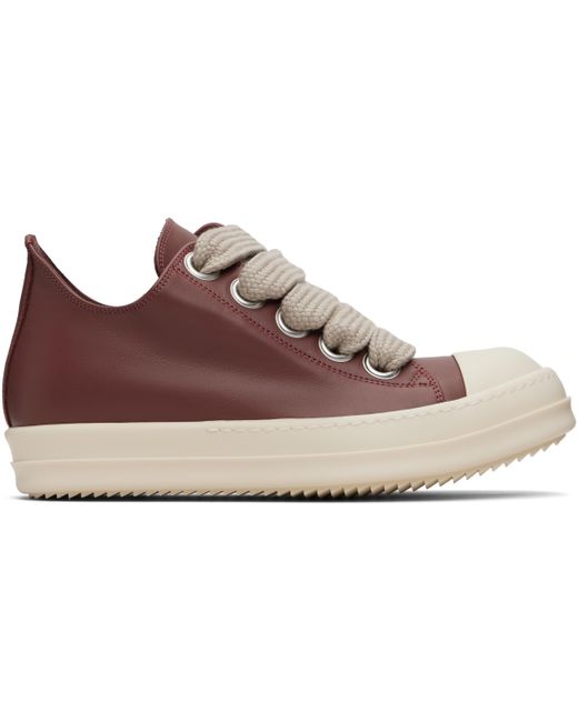 Rick Owens Black Concordians Jumbolace Low Sneaks Sneakers for men