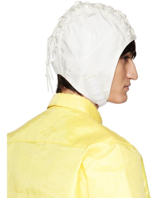 KANGHYUK Yellow Off- Airbag Structu Hat for men