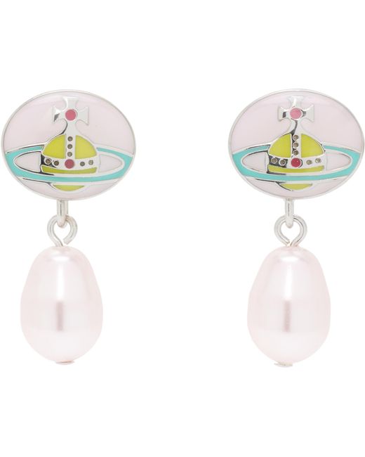 Boucles D'Oreilles Loelia Vivienne Westwood en coloris Black