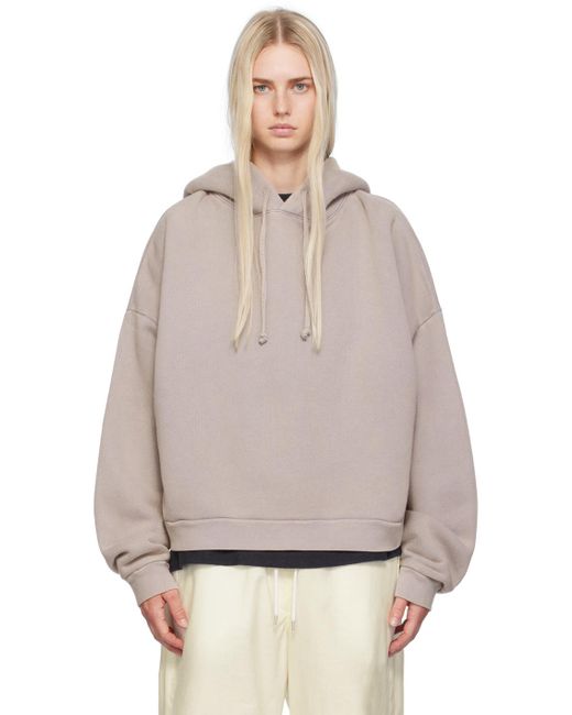 Acne グレー ガーメントダイ フーディ Multicolor