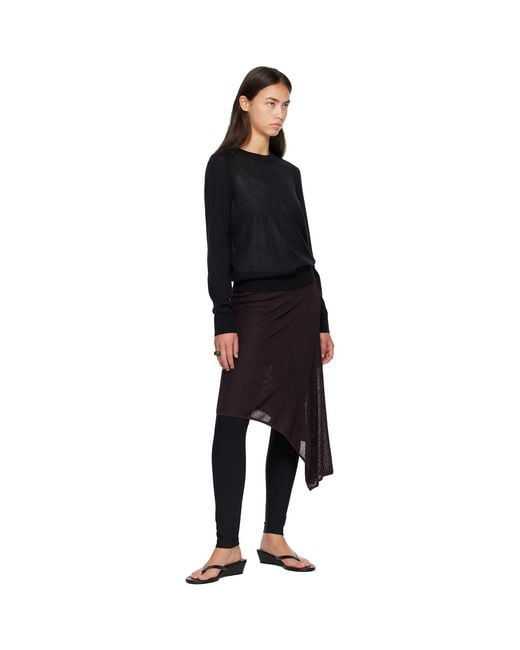 Loulou de Saison Black Ditto Lds Sweater
