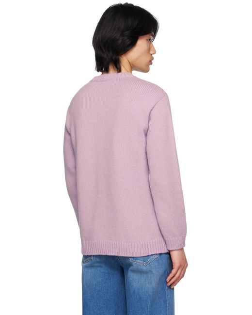 Stella McCartney Multicolor Purple Mission Sheep Sweater for men