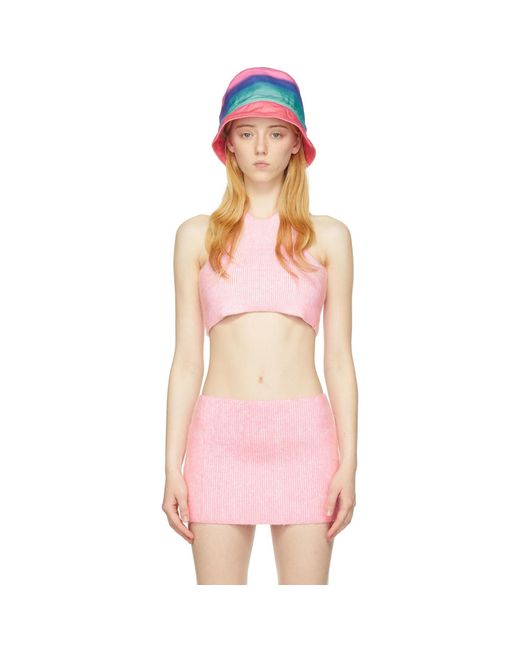 AGR Pink Cotton Tank Top