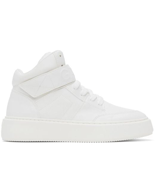 GANNI｜SNEAKERS (BLACK/WHITE SPORTY MIX HIGH TOP SNEAKER Black/White Vintage Black/White Sporty Mix High Top Sneakers