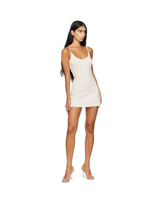 AMINA MUADDI White Lupita Glass Slipper 95 Heeled Sandals