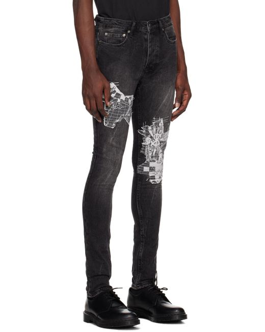 Ksubi Black Chitch Streets Jeans for men