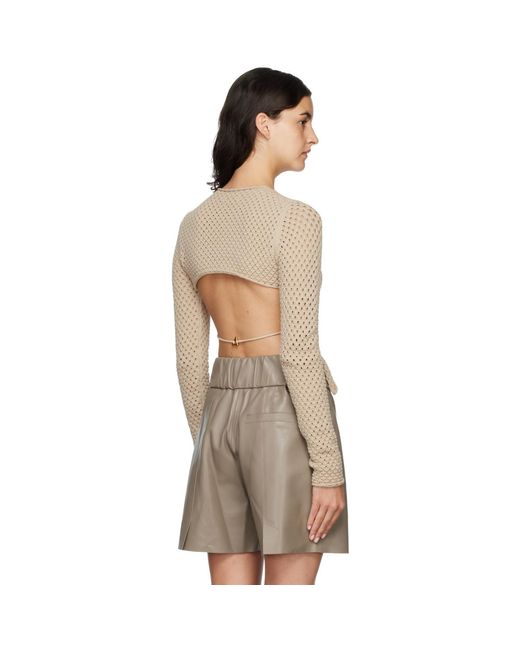 Pull avenue Aeron en coloris Natural