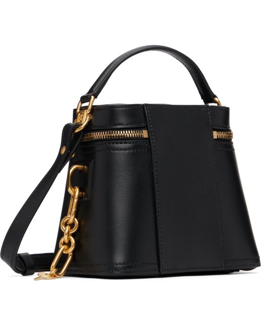 Balmain Black Pulse Vanity Bag