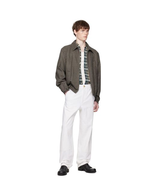 A.P.C. White Off- Gustav Jeans for men
