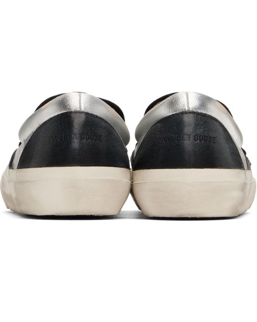 メンズ Golden Goose Deluxe Brand シルバー＆ブラック Vce Penstar スニーカー Black
