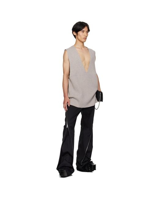Rick Owens Multicolor Off- Concordians V Tank Sweater Vest for men