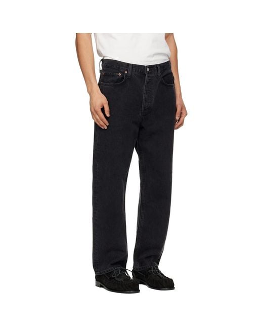 Agolde Black 90's Jeans for men