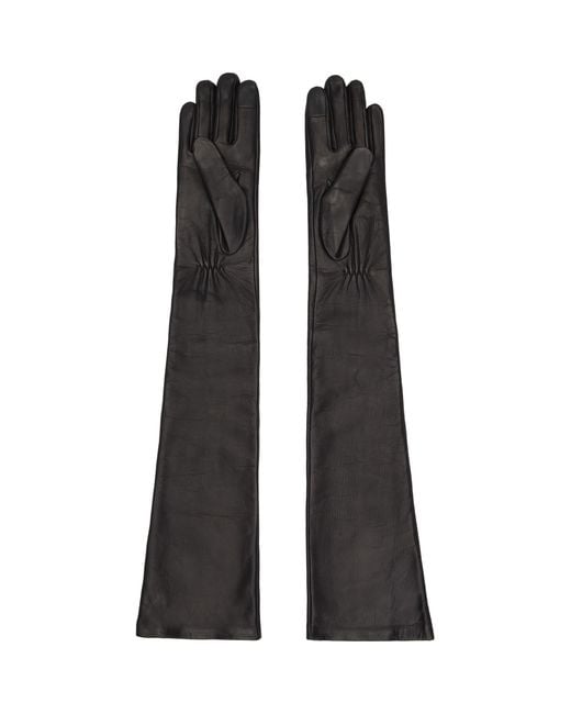 Handsome Stockholm Black Essentials Extra Long Gloves