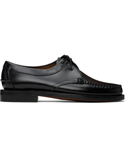 Sebago Black James Derbys for men
