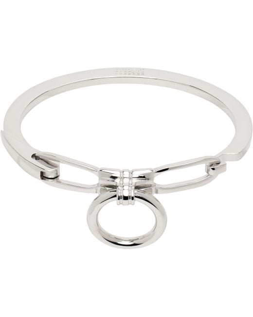メンズ MM6 by Maison Martin Margiela シルバー Object Trouve