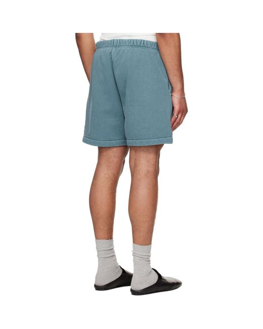 Fear Of God Blue Signature Classic Sweat Shorts for men