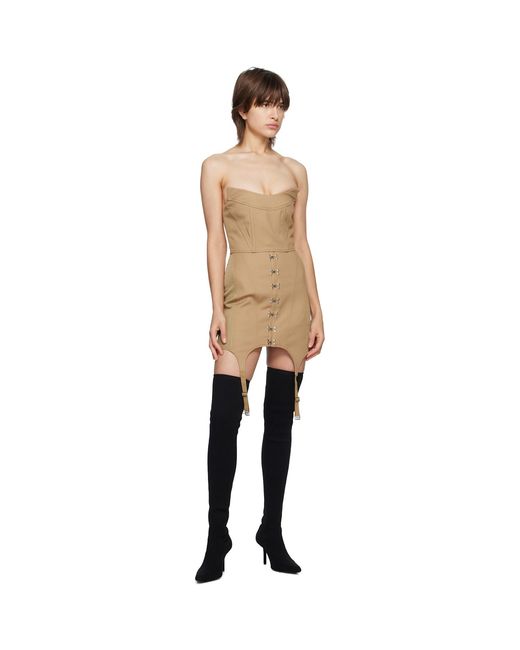 Dion Lee Green Convex Bustier