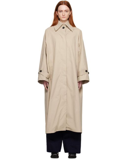 Mark Kenly Domino Tan Caro Trench Coat in Natural | Lyst Canada