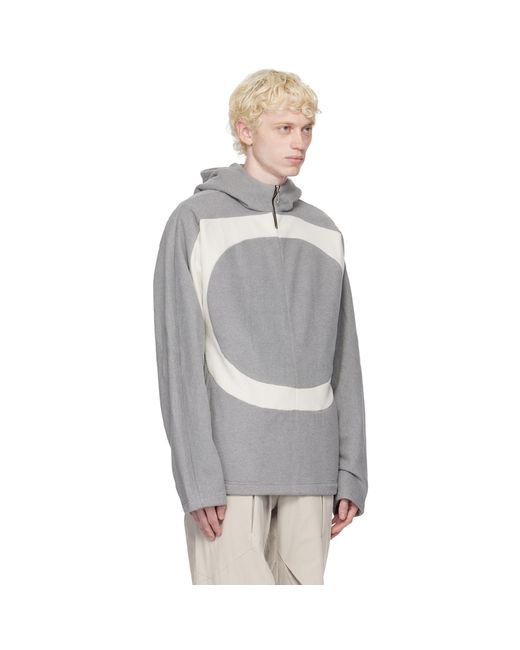 Uncertain Factor Gray Nose Tackle Hoodie for men