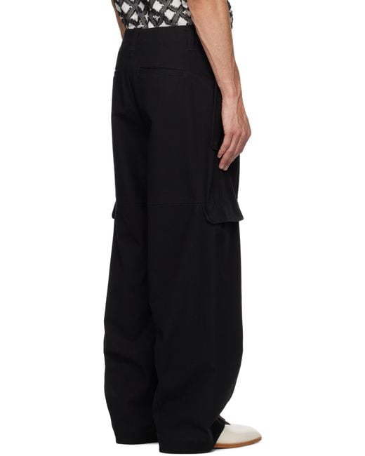 SAGE NATION Index Cargo Pants in Black for Men | Lyst