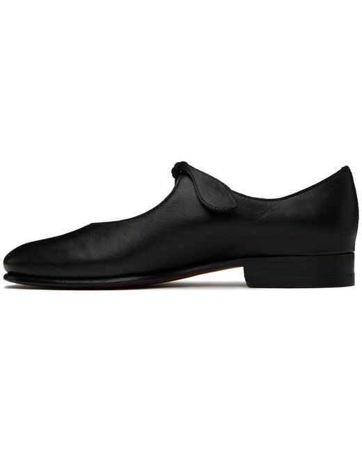 Bode Black Verbena Ballerina Flats