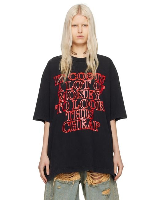 Vetements Very Expensive Tシャツ Red
