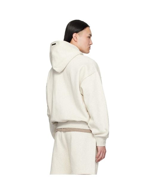 Fear Of God Natural Off- Classic Hoodie for men