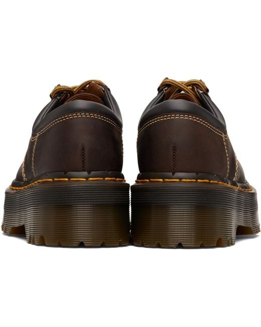 Dr. Martens Brown 8053 Arc Platform Casual Derbys
