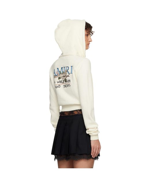 Amiri Black Off- 'Hope And Dreams' Hoodie