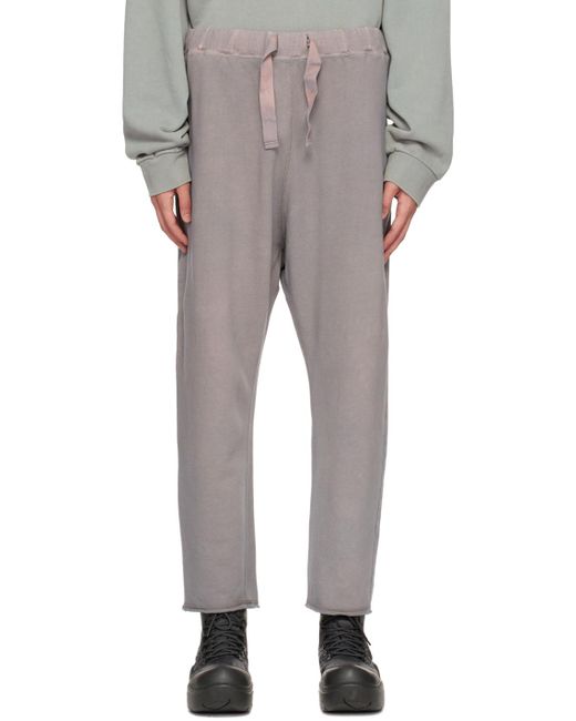 White Mountaineering Gray Mountaineering®︎ Garment Dye Lounge Pants for men
