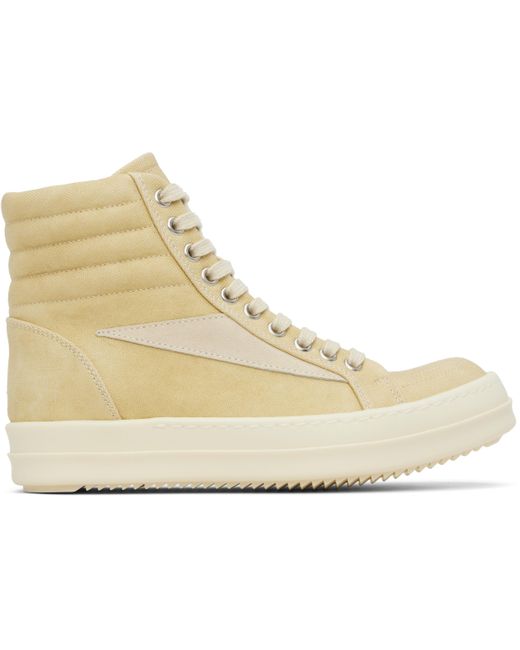Rick Owens Black Hollywood Vintage High Sneaks Sneakers