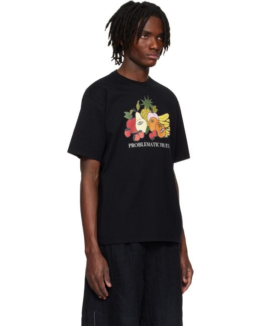 メンズ Undercover ブラック Uc1E3805 Tシャツ Black