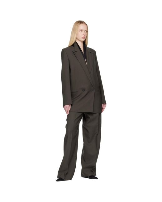 Totême Black Shield Blazer