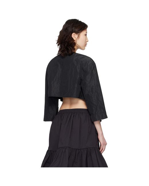 Renaissance Renaissance Black Jane Bolero Top