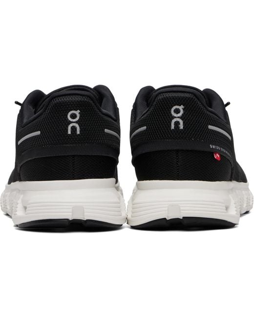 On Shoes Black Cloud 6 Sneakers for men